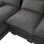Comfy U Shaped Cloud Couch with Double Chaise, Modular Sofa Sleeper for Living Room, Featuring Memory Foam and Storage-1200262350