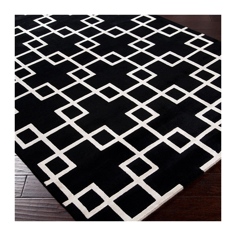 Shisler Ikat Indoor Rug, Rectangle 5' x 8'