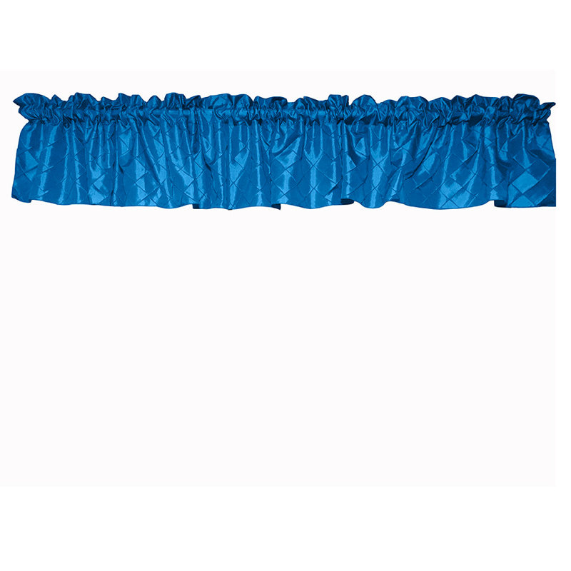 Cantonnière sur mesure l 52 po, Turquoise, L 52 po x L 24 po