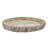 13"Dia.Round Plates - Set of 2 - Brown