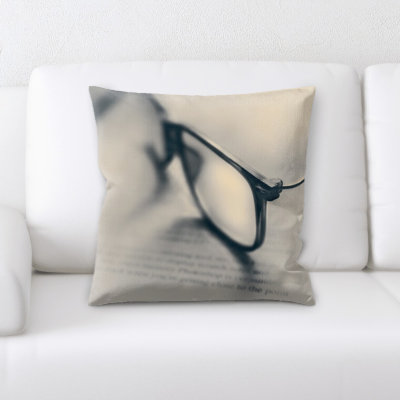 Microsuede Reversible Throw Pillow