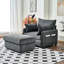 Chaise longue surdimensionnée en velours côtelé Comfy-1504214277