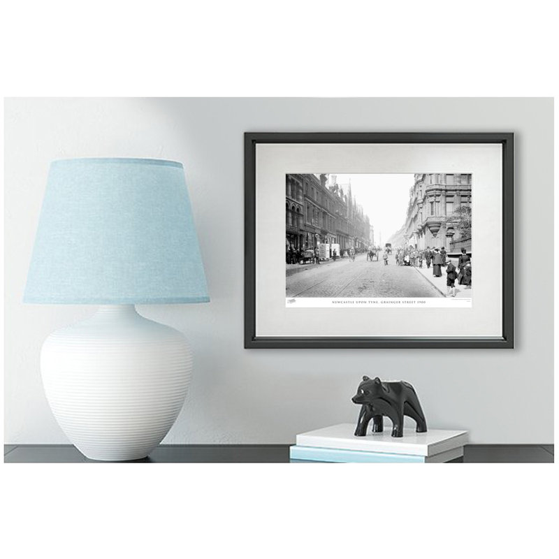 Newcastle Upon Tyne, Grainger Street 1900 by Francis Frith - Single Picture Frame Print, 60cm H x 80cm W x 2.3cm D