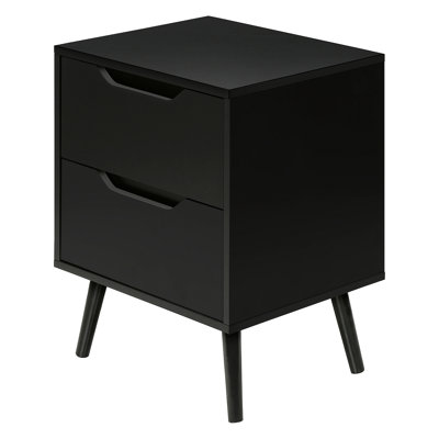 Accent Table, Side Table, End, Storage Drawer, Nightstand, Bedroom, Living Room, Modern, Contemporary