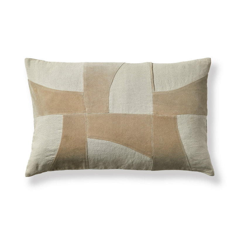 Dannis Throw Pillow Cover, Clay
