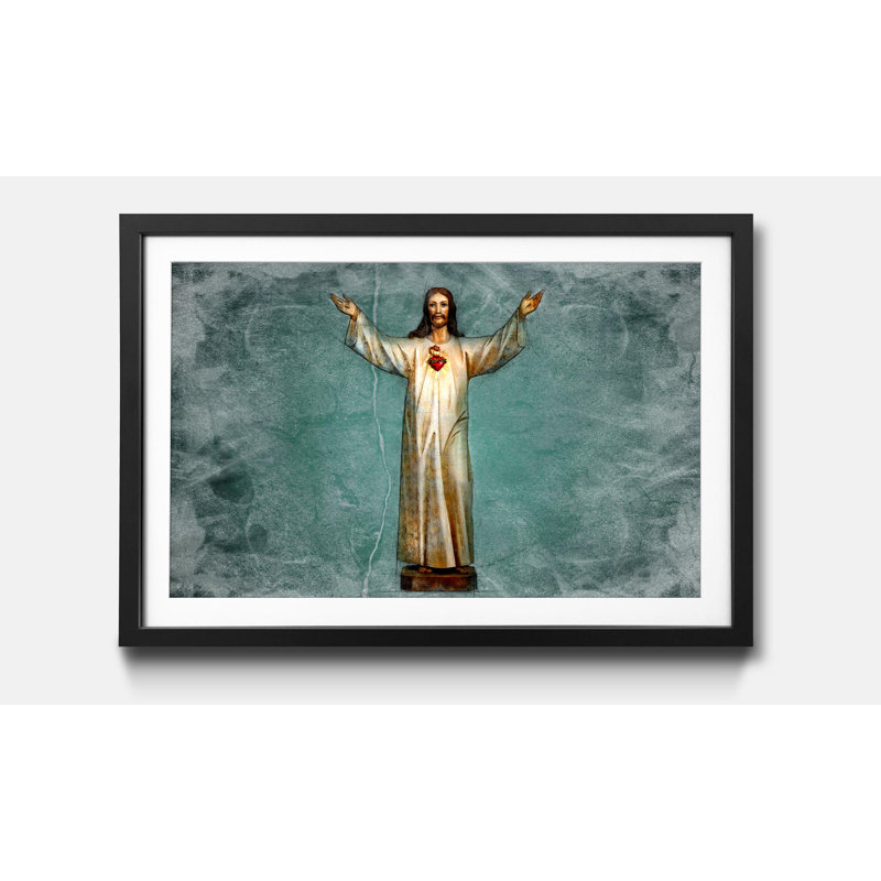 Blessing Jesus - Single Picture Frame Print, 40cm H x 60cm W