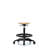 Alysa Adjustable Height Ergonomic Lab Stool with Footring Pedestal Base-30640768