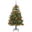 Artificial Hinged Christmas Tree with Cones-334923953-334923950