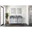 Meuble-lavabo blanc 60 po X P 22 po D-308843142