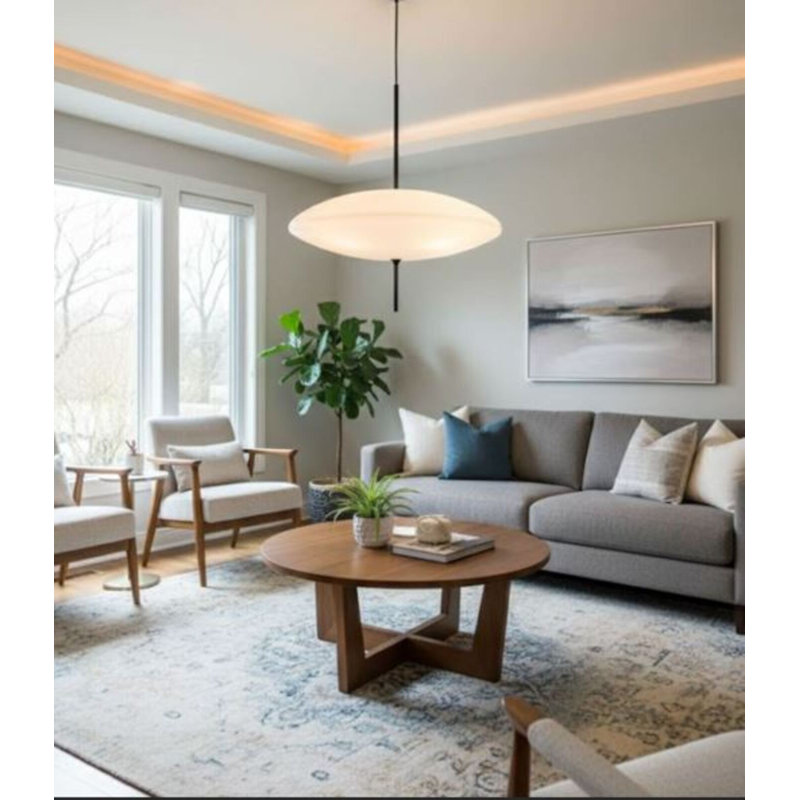 Luminaire suspendu en acrylique Lanier