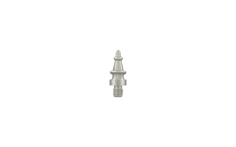 Cabinet Steeple Tip, Brushed Nickel
