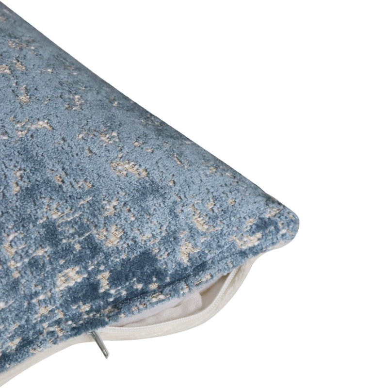 Housse de coussin Sky Velvets, Bleu