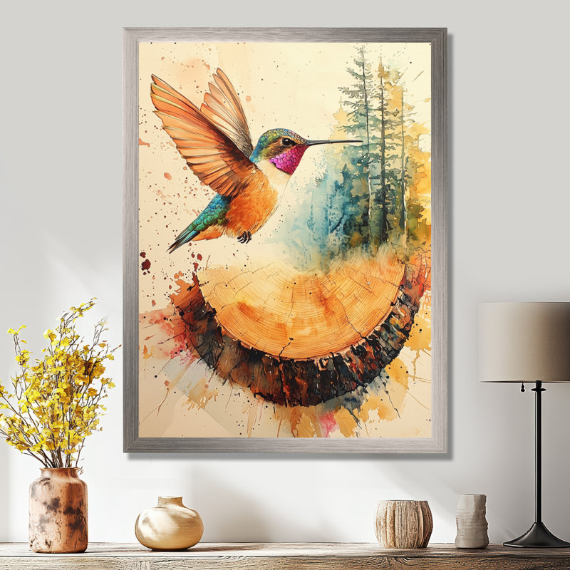 Goldine - animaux, art mural, 32" H x 16" W, Reproduction encadrée d'une seule photo, Argent argent