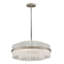 Chime 8-Light Unique / Statement Wagon Wheel Chandelier