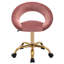 Chaise de bureau ergonomique en velours-1947232431