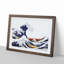 The Great Wave of Kanagawa by Katsushika Hokusai - Picture Frame Painting Print-55611072-55611071