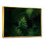 Vert feuillage tropical sur fond noir - peinture sur toile-67390547-67390550