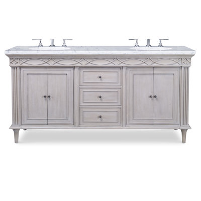 Seville 72 in. Handmade Double Vanity