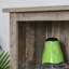 Freestanding Rustic Kitchen Buffet With Hutch, Sliding Barn Door, Adjustable Shelf, And Vintage Wood Finish