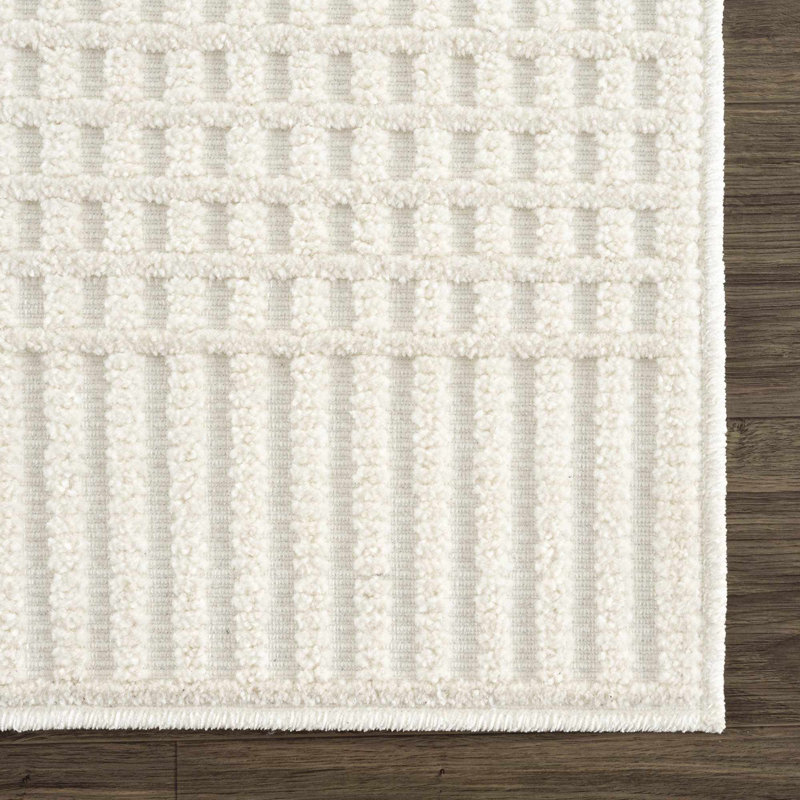 Indrit Striped Indoor Rug, Rectangle 7'10" x 10'1"