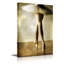 «Beautiful Ballerina Dancing with White Tutu», reproduction sur toile tendue-56497950