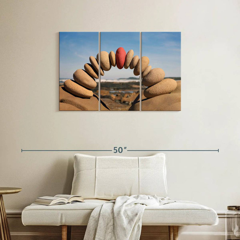 Gillard Beach Stone Arch, 24" H x 38" W