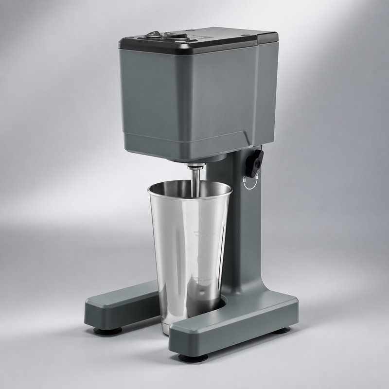 Mélangeur à lait 150W avec réglage à deux vitesses et tasse en acier inoxydable