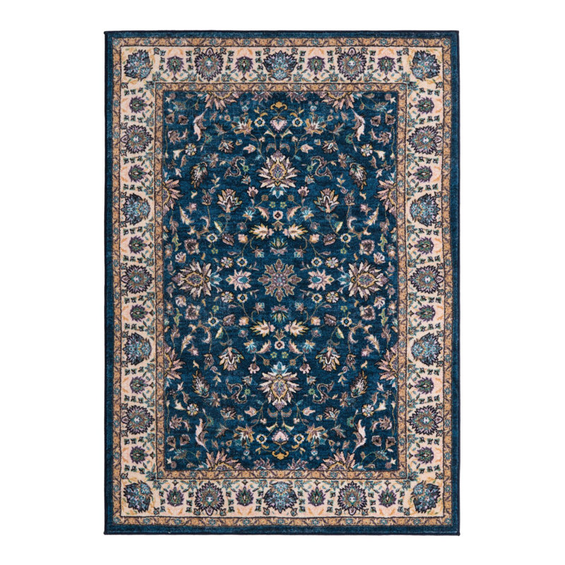 Oriental Indoor Rug, Rectangle 4'4" x 6'