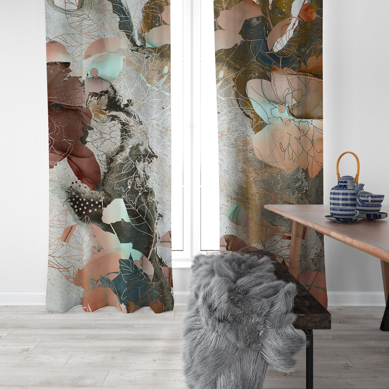 Isaurus Room Darkening Curtain Pair