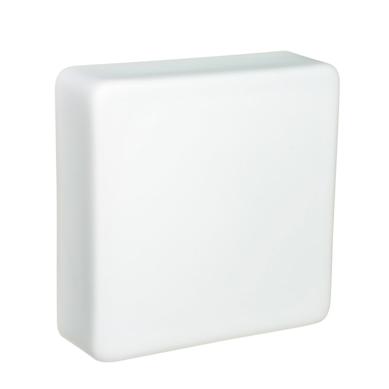 Plafonnier encastré 1 lumière Geo, H 11 po x l 11 po x P 4,25 po