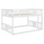 Lit double superposé double avec échelle, espace maximisé et fabrication en bois de pin massif pour plus de sécurité et de durabilité