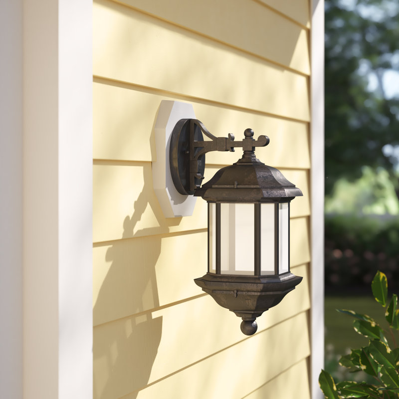 Kent One Light Outdoor Wall Lantern from Generation Lighting , Oxford Bronze, No