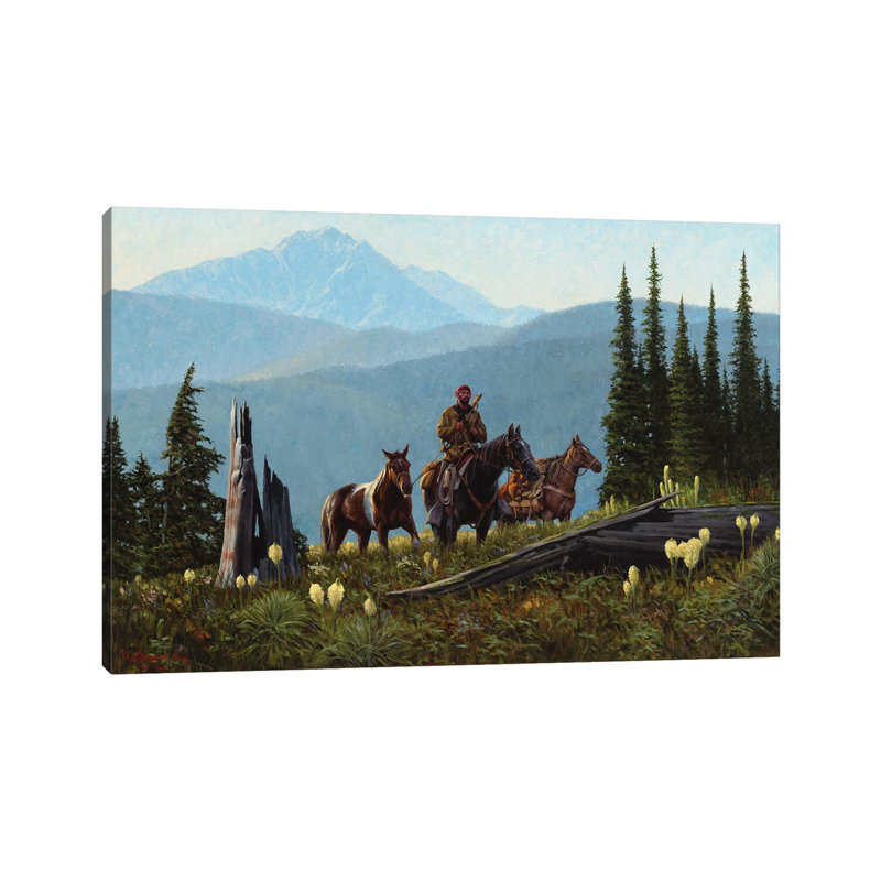 Journey From The Far North by Joe Velazquez - Wrapped Canvas Painting, 20.32 cm H x 30.48 cm W