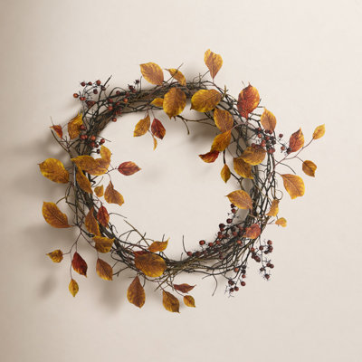 Faux Polyester 19'' Wreath