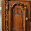 Bureau sculpté de style américain