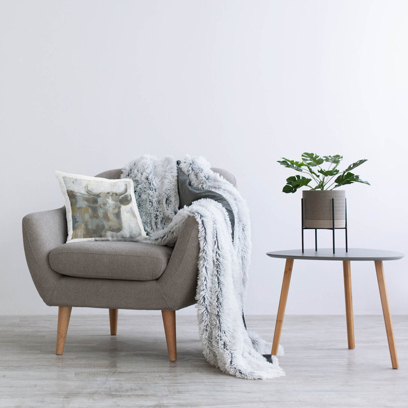 Polyester Throw Square Pillow Cover & Insert