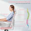 Ergonomic Mesh Office Chair with Adjustable Headrest, Swivel Desk Chair with Flip-Up Arms-536745908