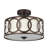 Audre Glass Semi Flush Mount-322621984