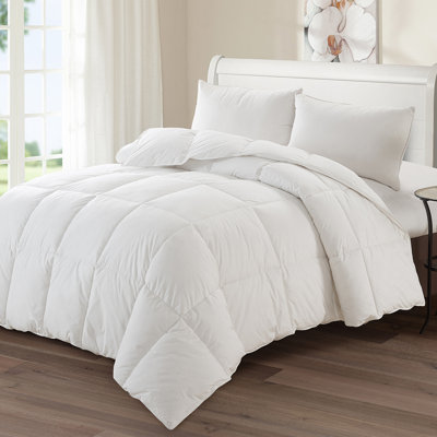 Édredon en duvet synthétique toutes saisons luxueux