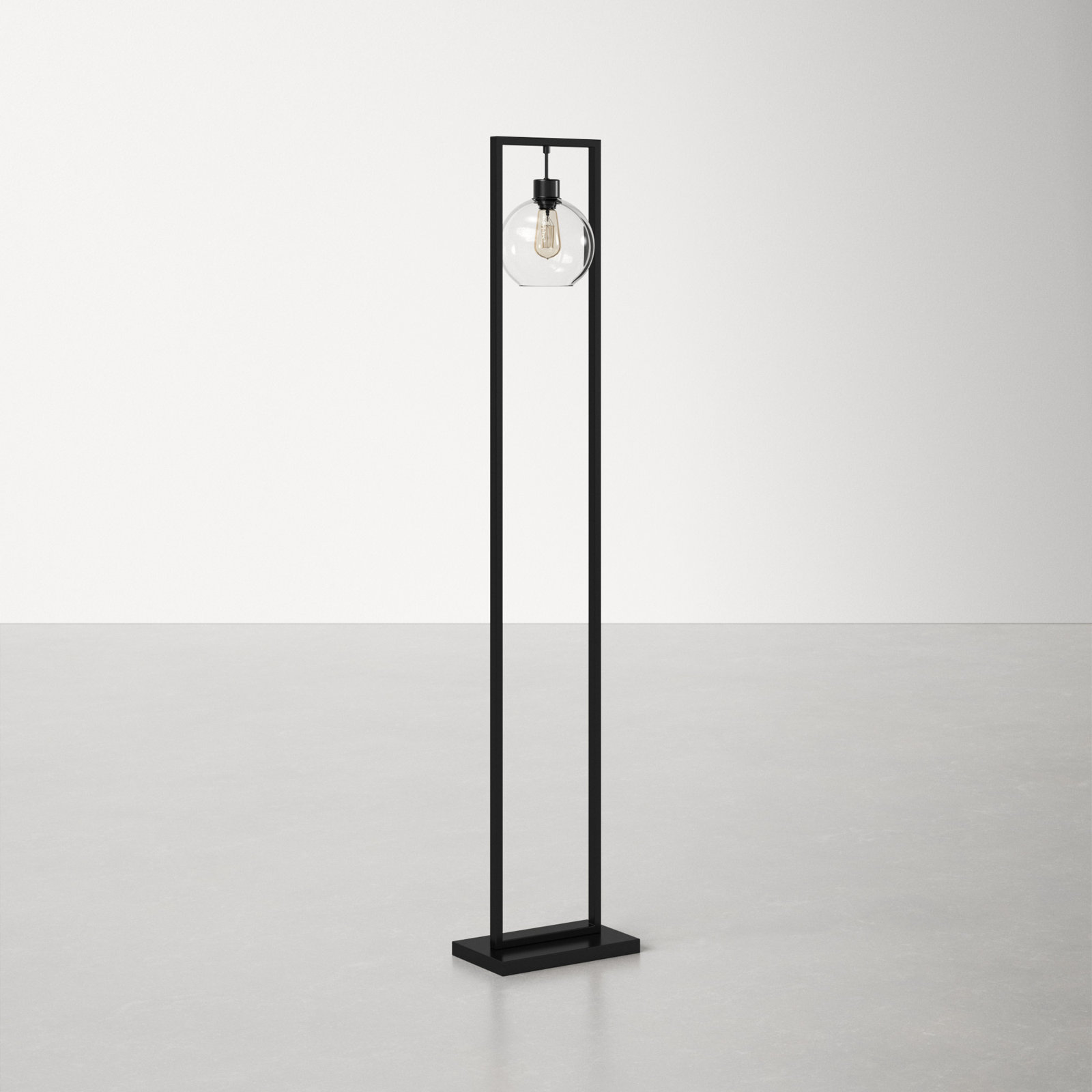 Ronderick 60'' Floor Lamp, Black