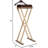Laguna Wooden Valet Stand With Wide Shoulder Hanger, Two Stackable Felt Trays, Trouser Bar, And Side Tie Bars For Organizing Clothes And Accessories
