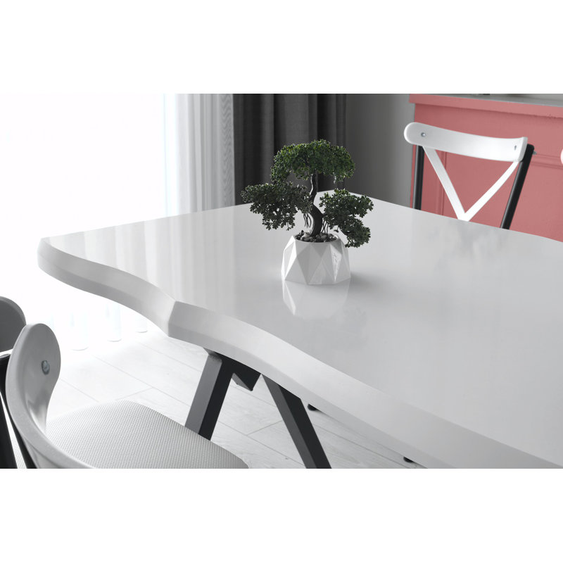 Abbi Dining Table, White