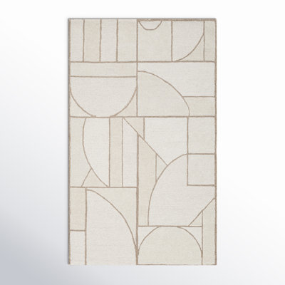 Helaine Hand-Tufted Abstract Wool Rug