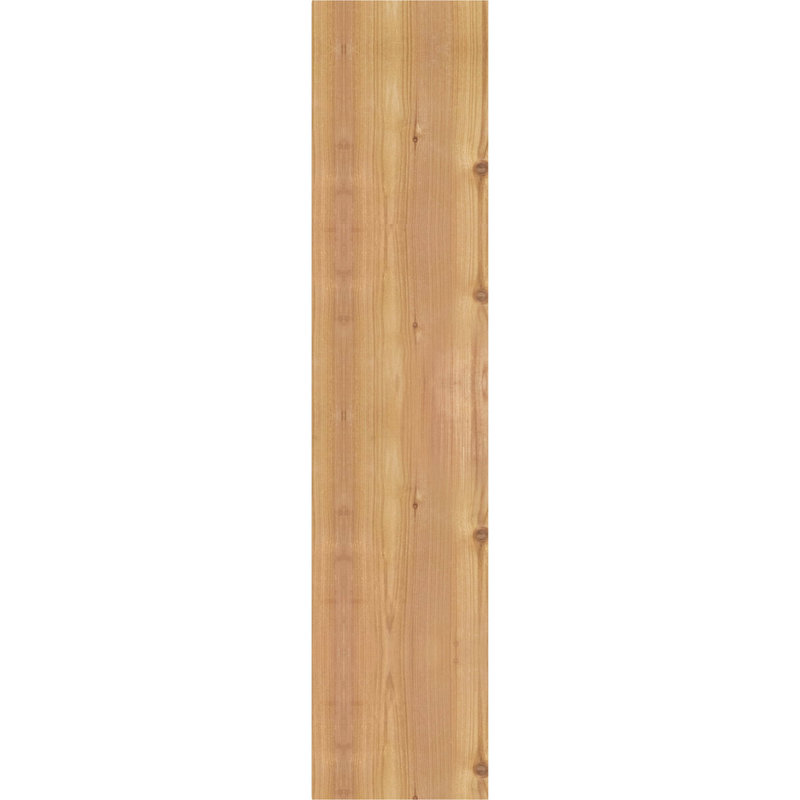 Persienne impériale, P 34 po x H 34 po, Cèdre rouge occidental l 7 1/2 po (lisse)