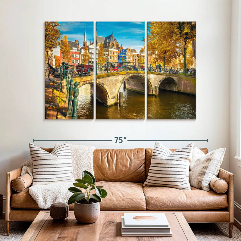 Pont Sirci à Amsterdam, H 42 po x l 65 po
