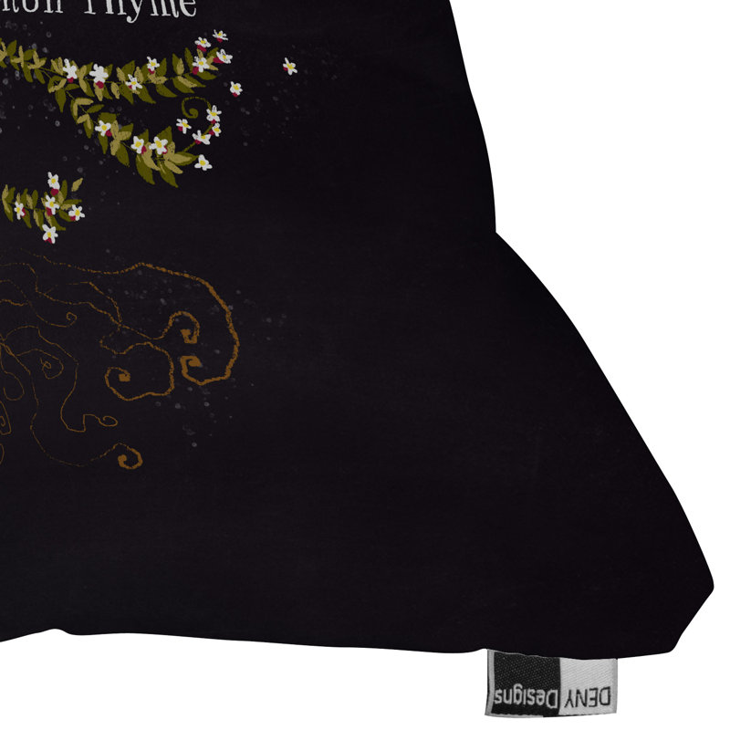 Coussin de thym-citron, 16 po x 16 po