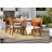 Ajoloko 6 - Person Acacia Patio Dining Set with Rectangular Table , Cushions Included-1643551140