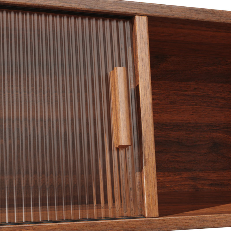 174.5cm Kitchen Pantry, Walnut