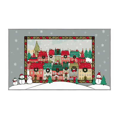 Christmas Winter Holiday Rug