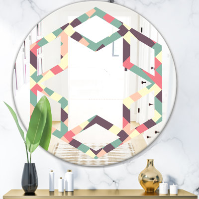 Miroir mural Hexagon Star IV Eclectic